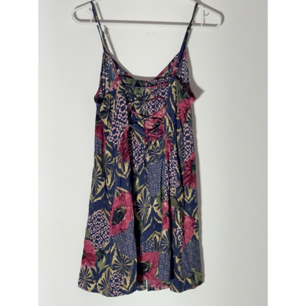 Abercrombie & Fitch Floral Mini Babydoll Cottage Core Boho Resort Y2K  M - Picture 4 of 13